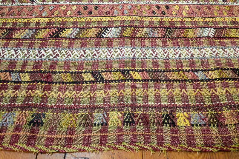 5148 Turkish Sivrihisar Sofra Kilim (Extremely Fine) 130x166cm (4.3 x 5.5ft)